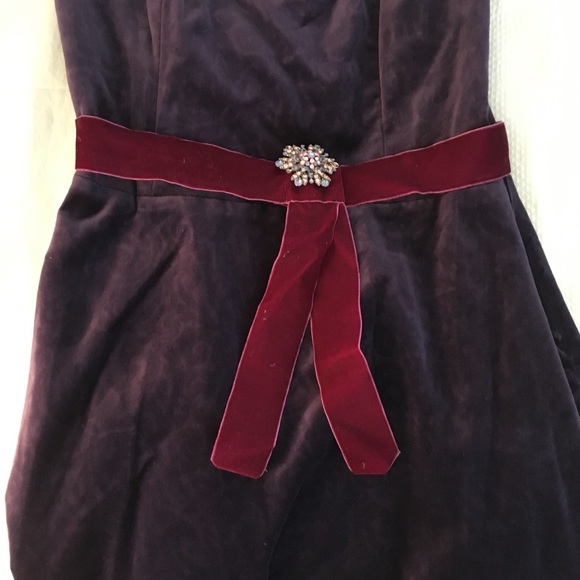 Tibi size 8 velvet dress - Picture 2 of 6